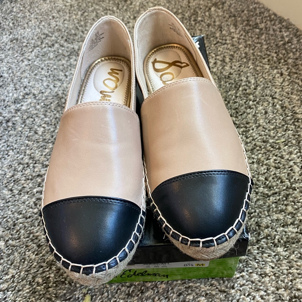 Sam Edelman Krispy Cap Toe Espadrilles NIB